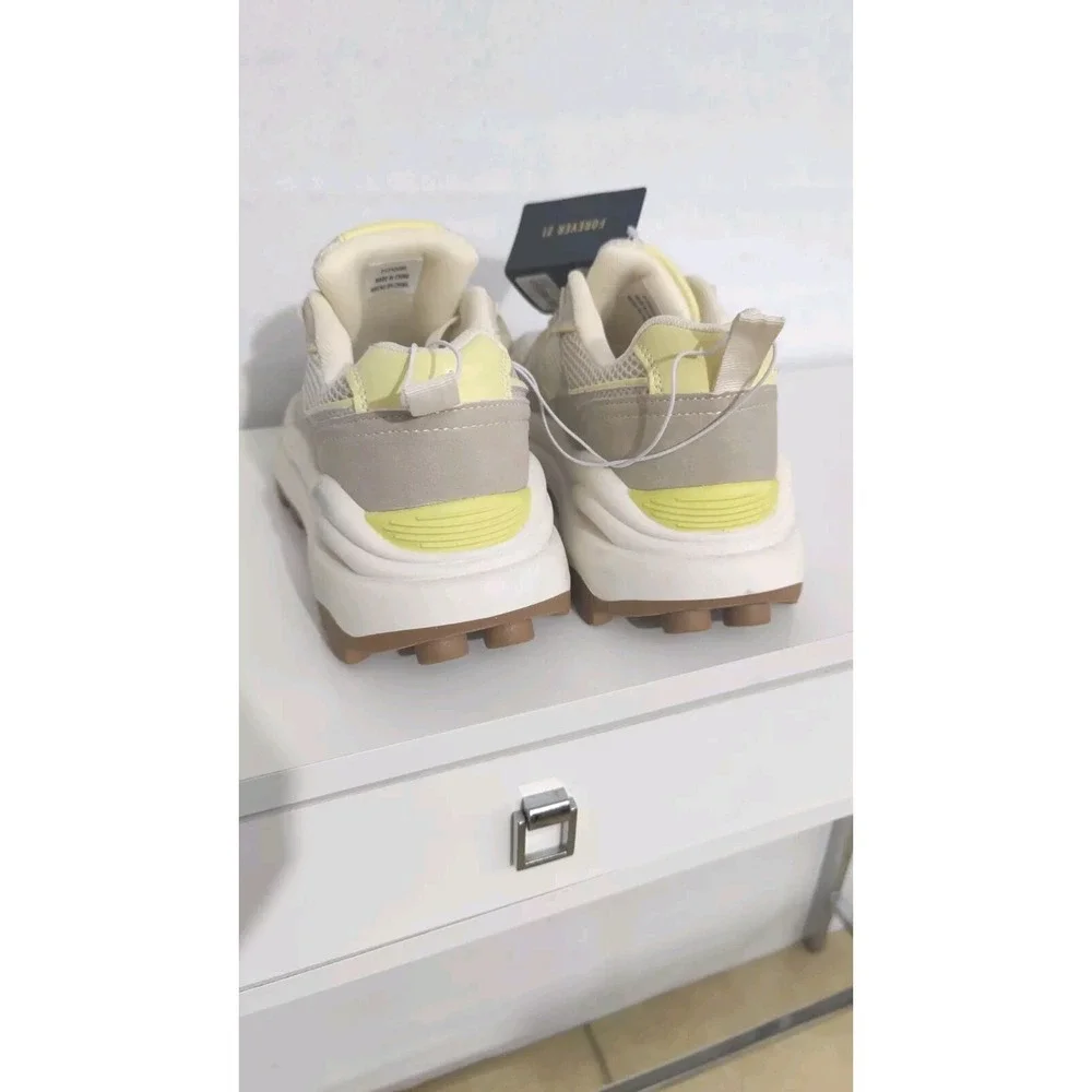 Forever‎ 21 Sneakers Colorblock Platform Sneakers  Size 8